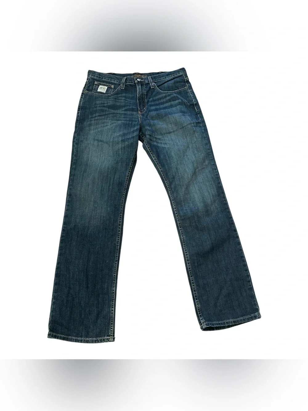 NWOT CINCH Jeans Men’s 34x32 Western Country Bootcut Rodeo Medium Wash Denim